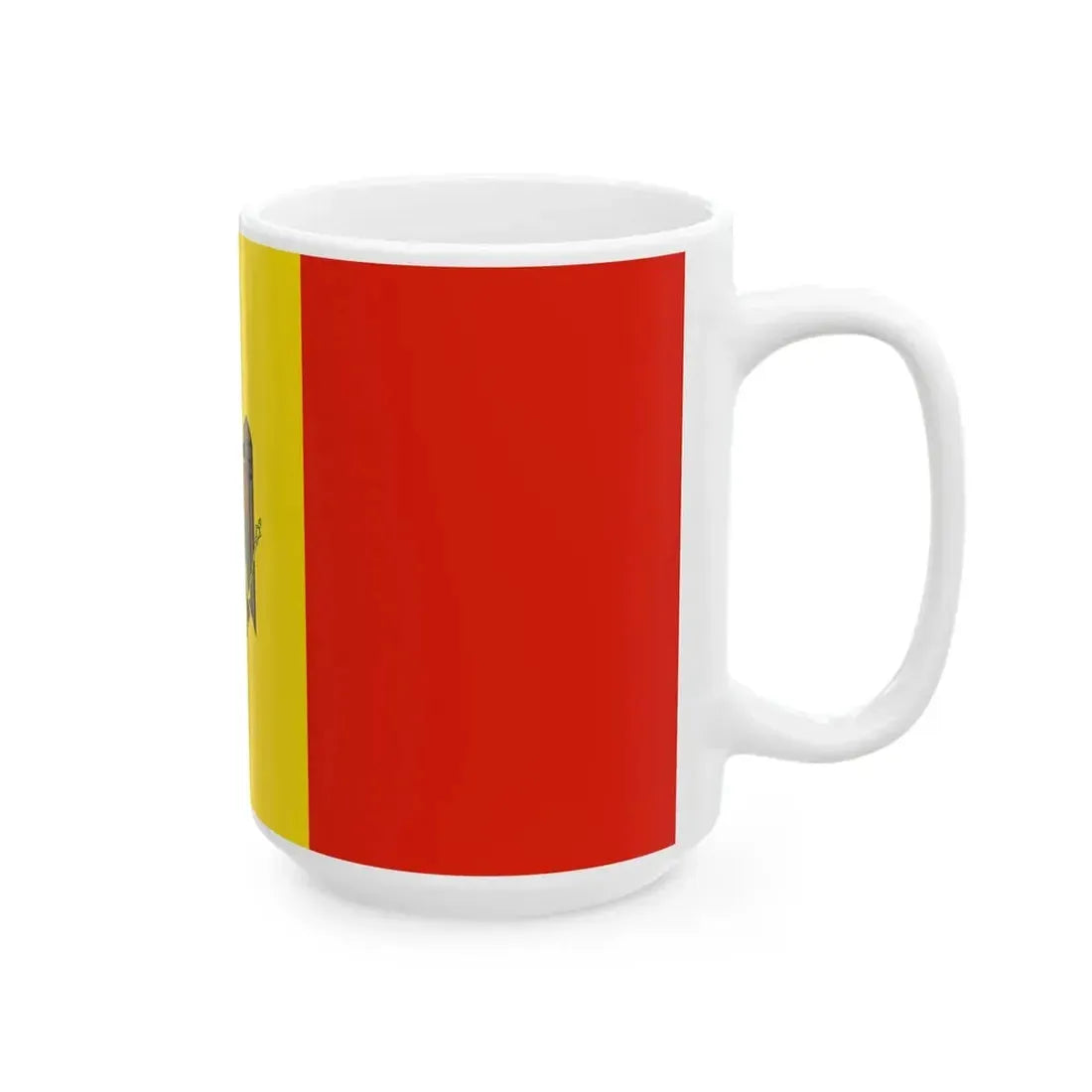 Flag of Moldova 1990-2010 (Moldova) White Coffee Mug - Go Mug Yourself