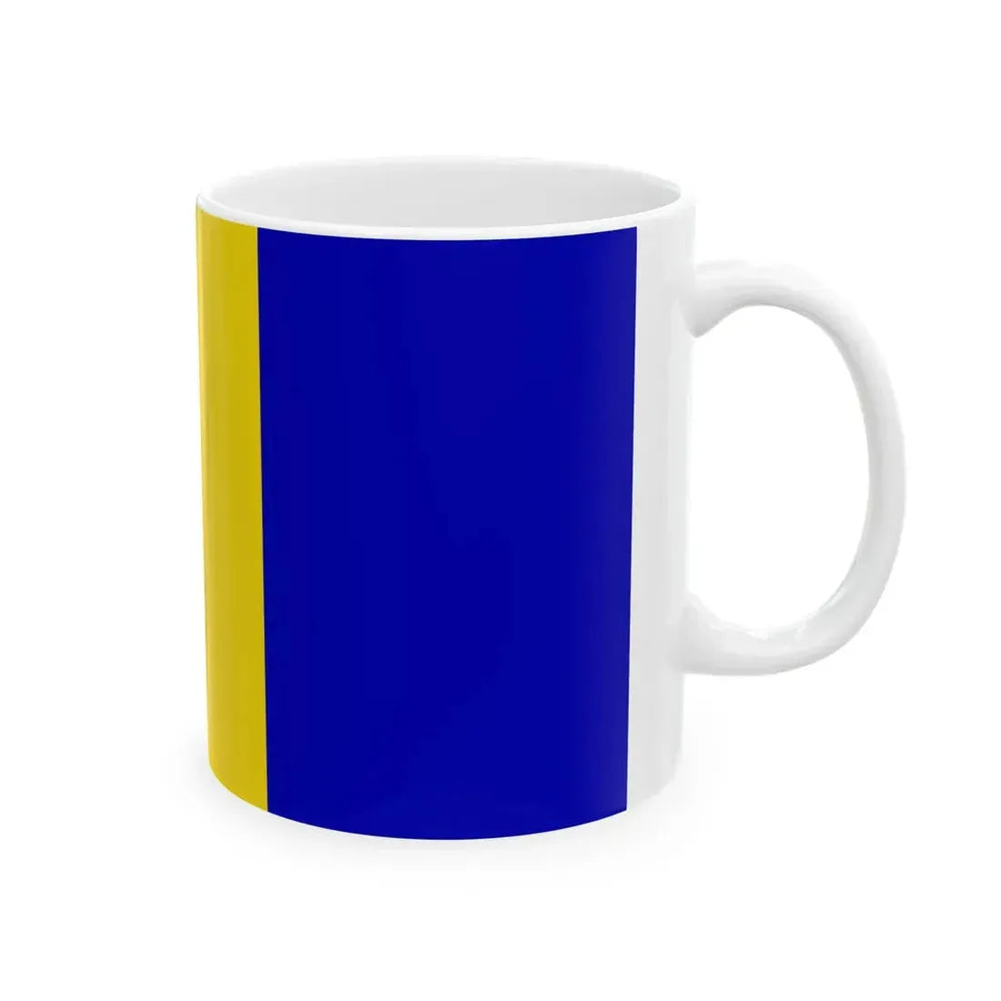 Flag of Moldova 1990-2010 reverse (Moldova) White Coffee Mug - Go Mug Yourself