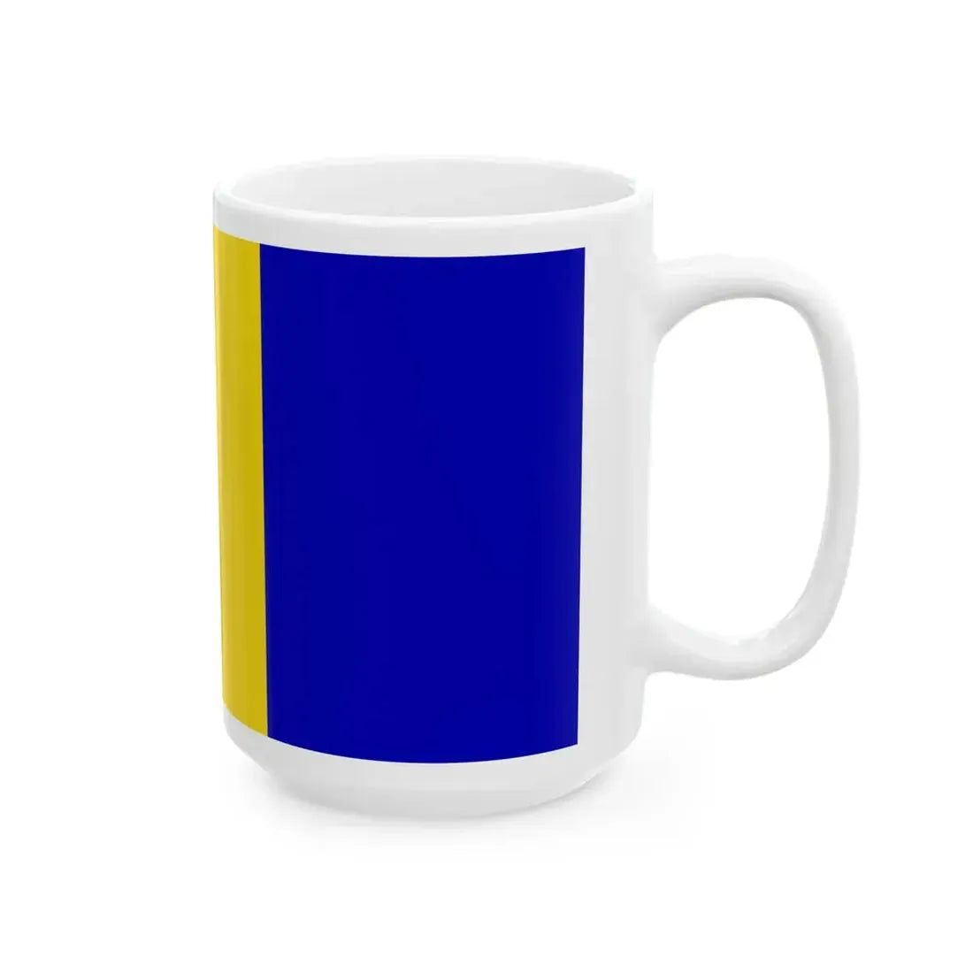 Flag of Moldova 1990-2010 reverse (Moldova) White Coffee Mug - Go Mug Yourself