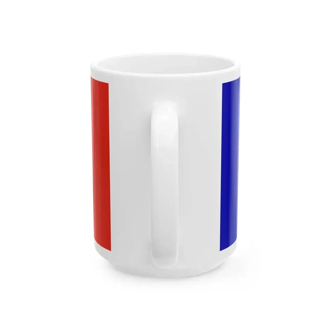 Flag of Moldova Alternate color shade (Moldova) White Coffee Mug - Go Mug Yourself