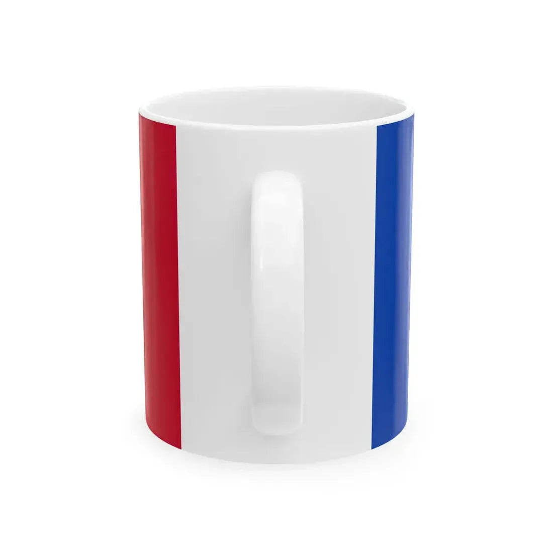 Flag of Moldova no Coat of Arms (Moldova) White Coffee Mug - Go Mug Yourself