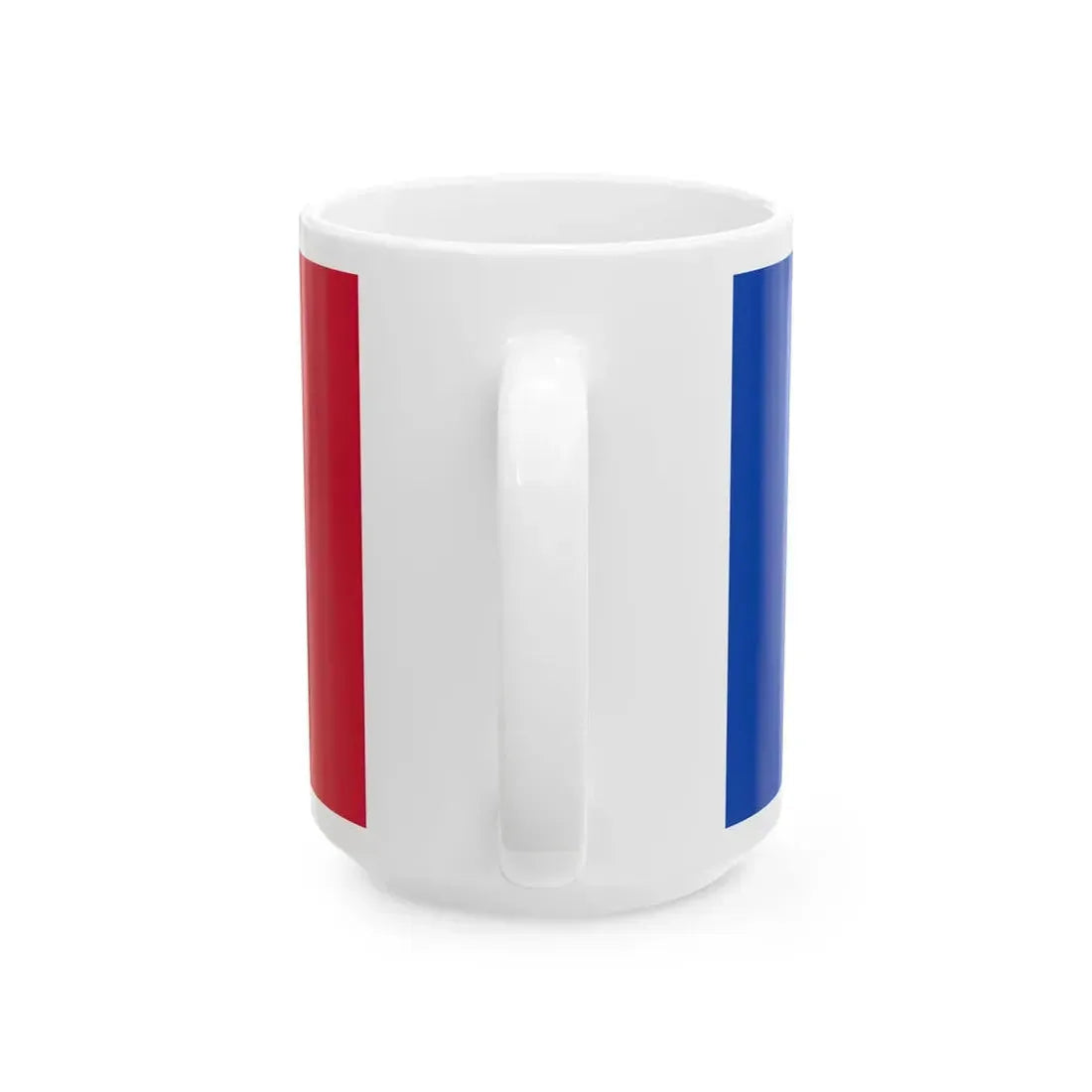 Flag of Moldova no Coat of Arms (Moldova) White Coffee Mug - Go Mug Yourself