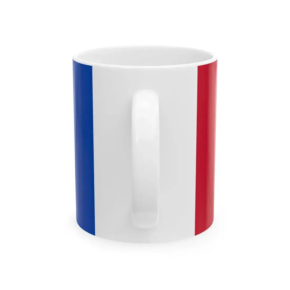 Flag of Moldova reverse (Moldova) White Coffee Mug - Go Mug Yourself