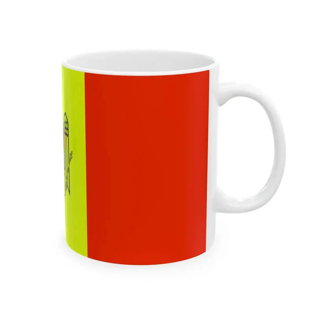 Flag of Moldova WFB 2000 (Moldova) White Coffee Mug - Go Mug Yourself