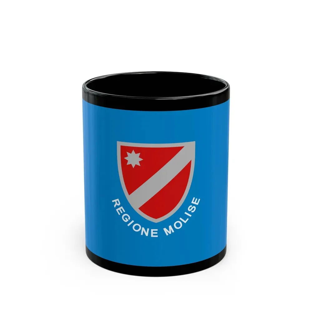 Flag of Molise Italy - Black Coffee Mug 11oz - Go Mug Yourself