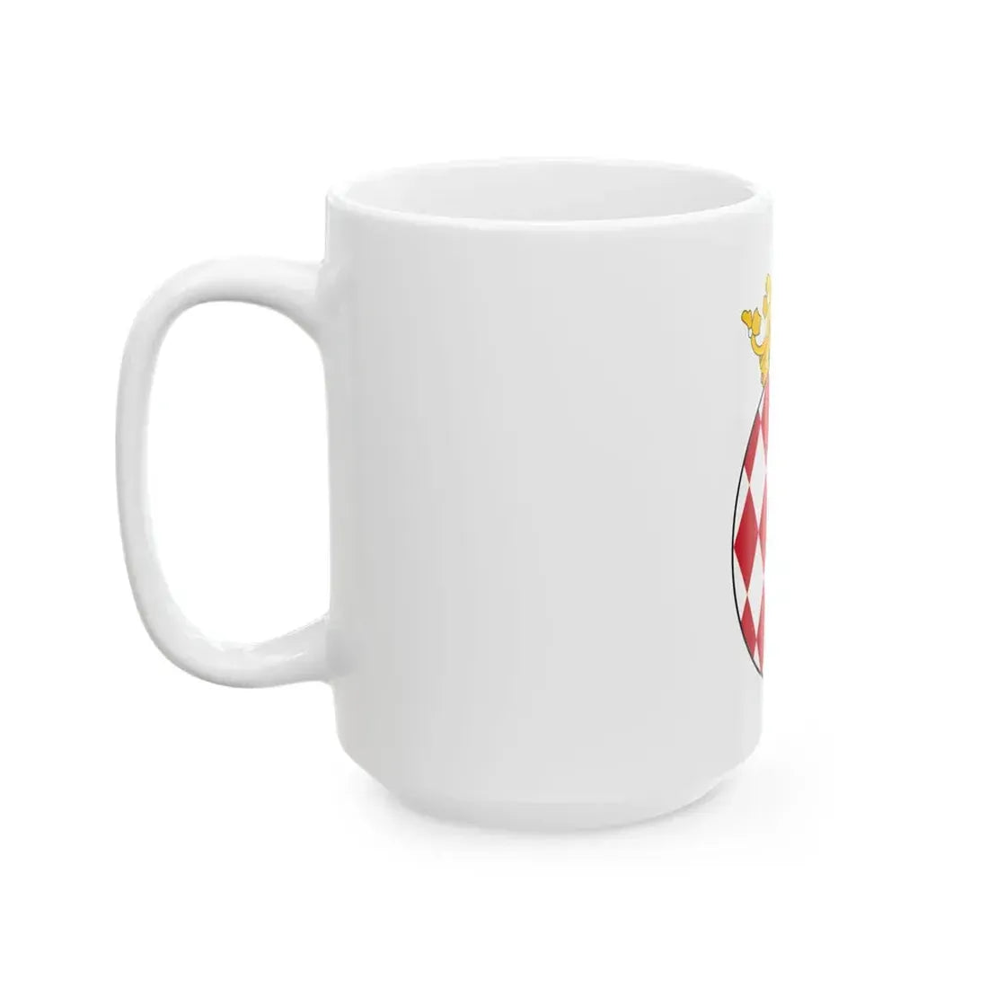 Flag of Monaco 1814-1881 (Monaco) White Coffee Mug - Go Mug Yourself