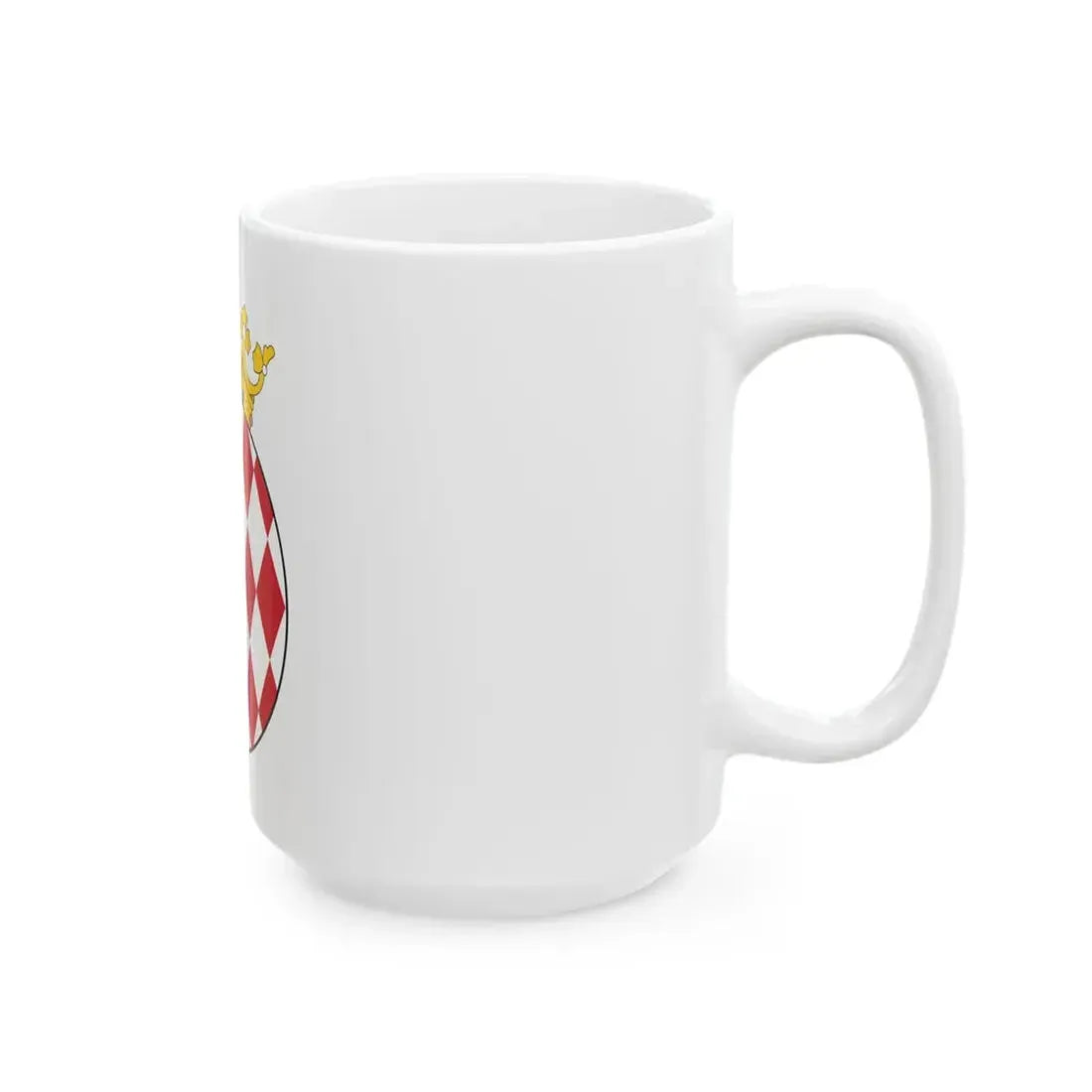 Flag of Monaco 1814-1881 (Monaco) White Coffee Mug - Go Mug Yourself