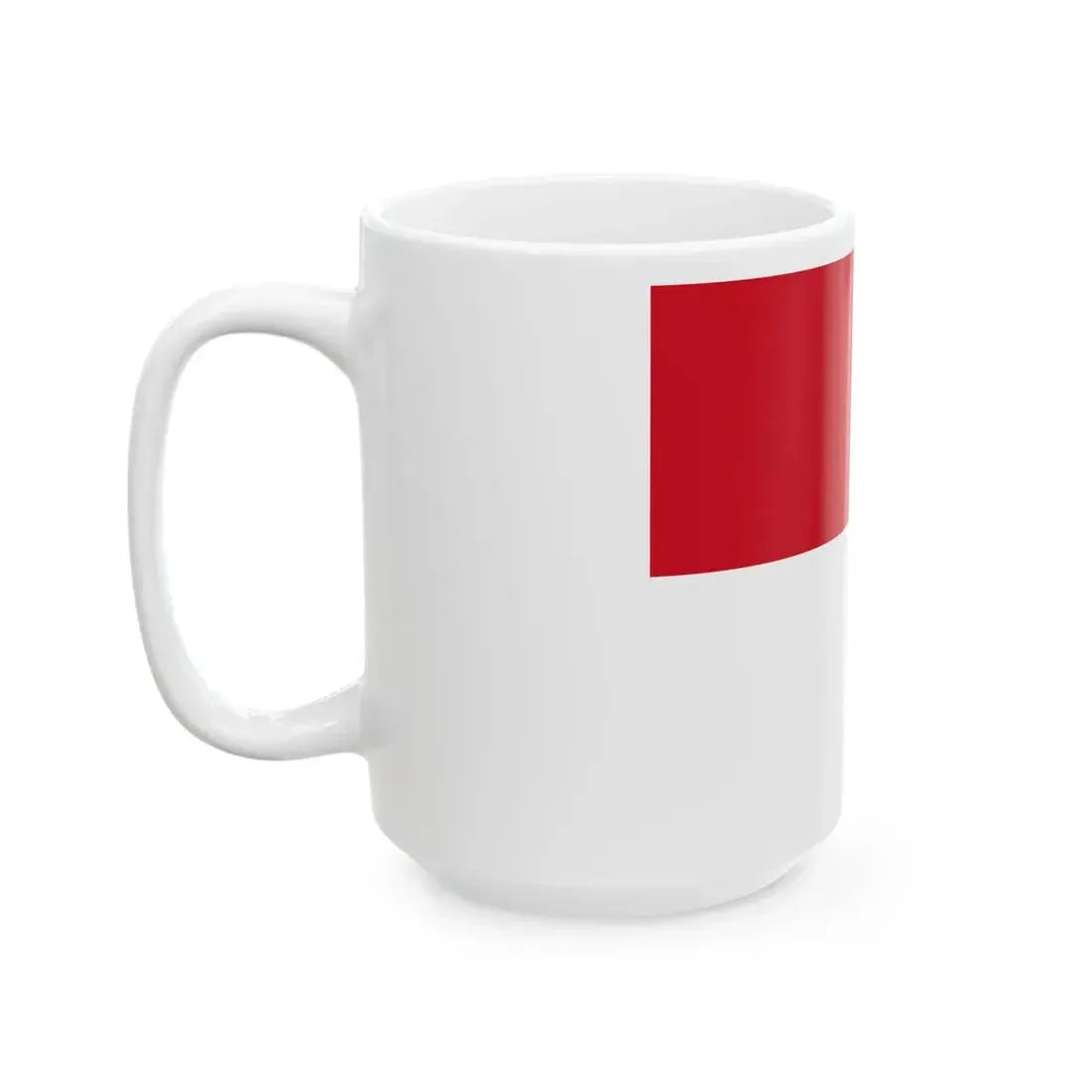 Flag of Monaco (Monaco) White Coffee Mug - Go Mug Yourself
