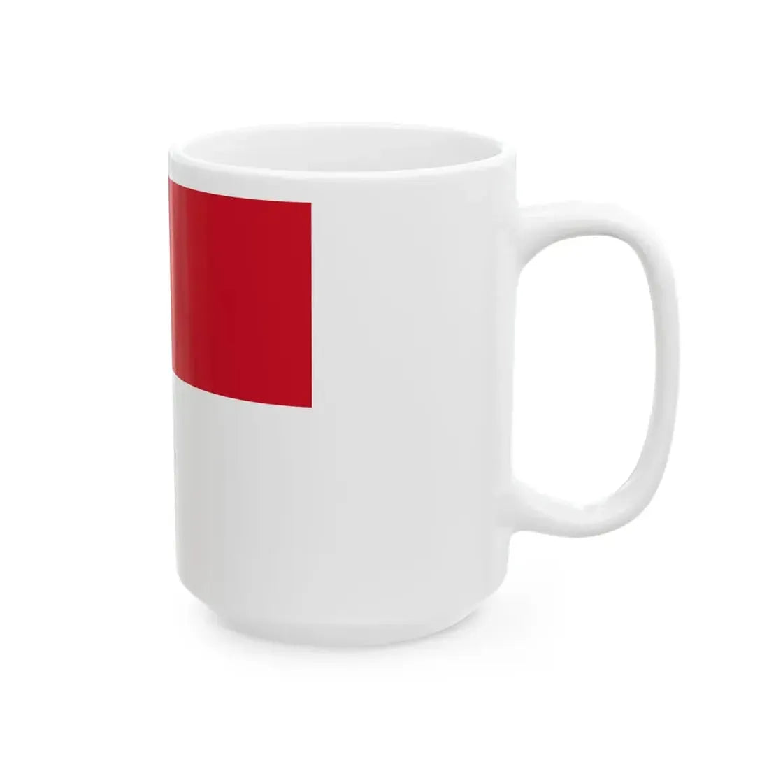 Flag of Monaco (Monaco) White Coffee Mug - Go Mug Yourself