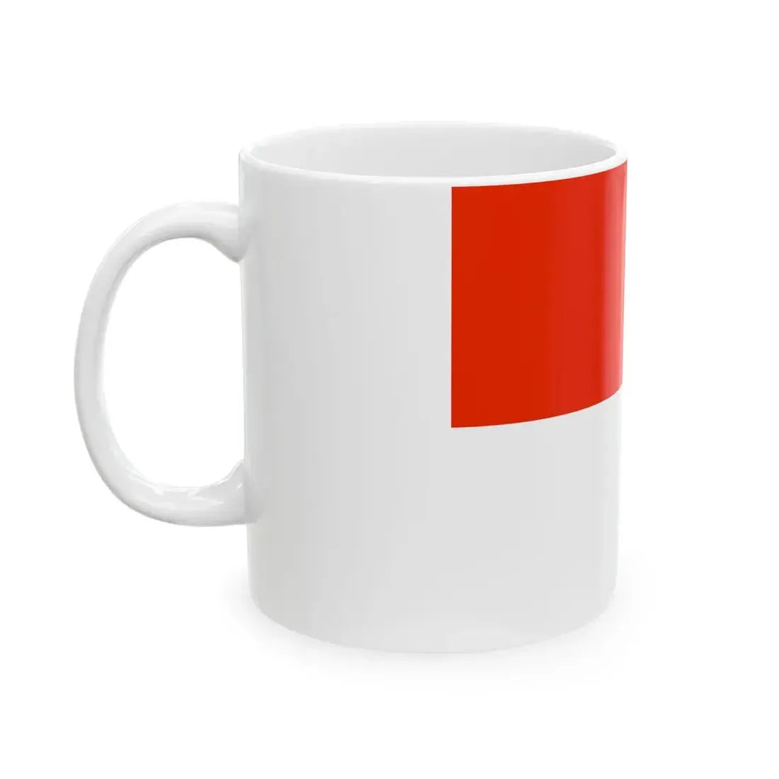 Flag of Monaco WFB 2000 (Monaco) White Coffee Mug - Go Mug Yourself