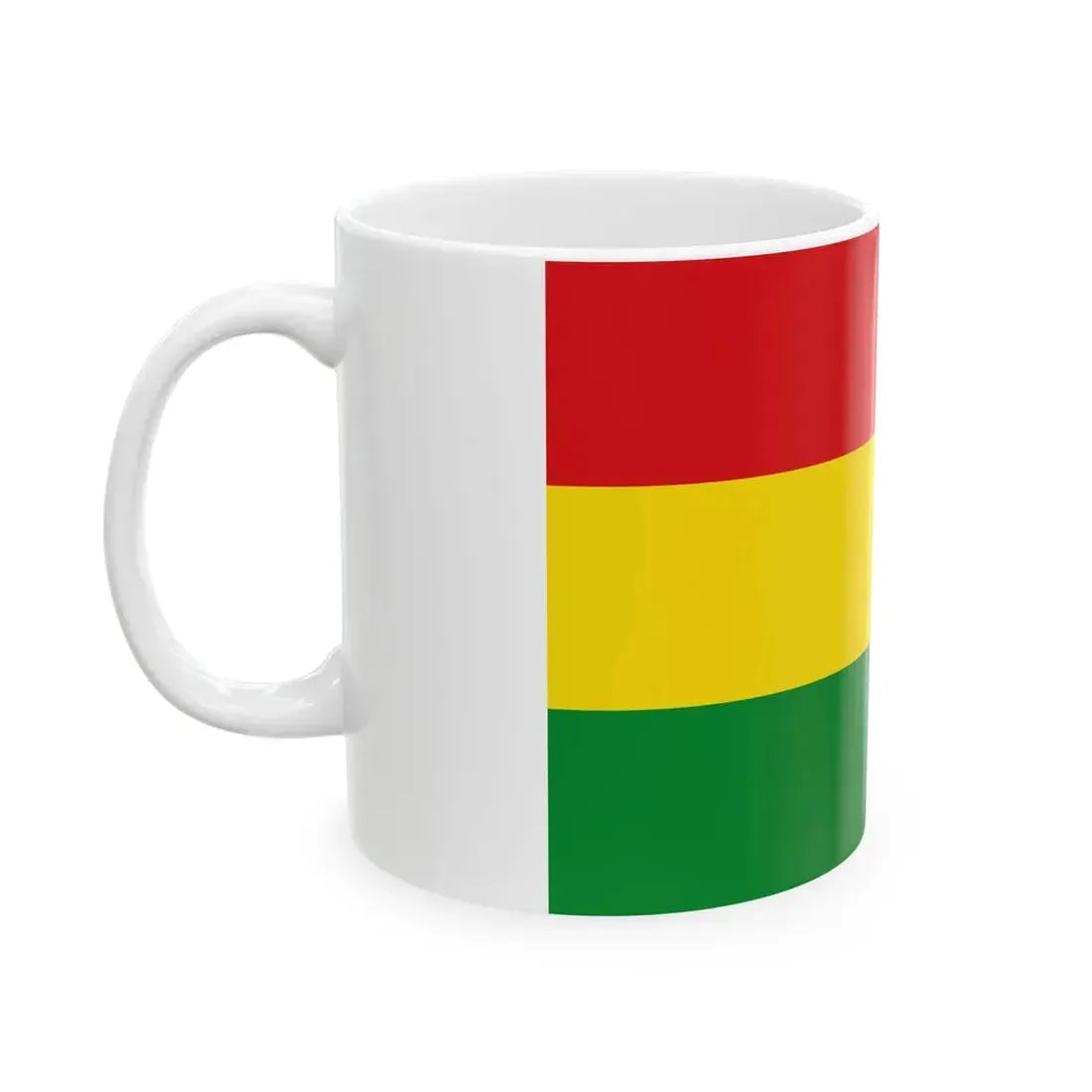 Flag of Moncagua El Salvador (El Salvador) White Coffee Mug - Go Mug Yourself