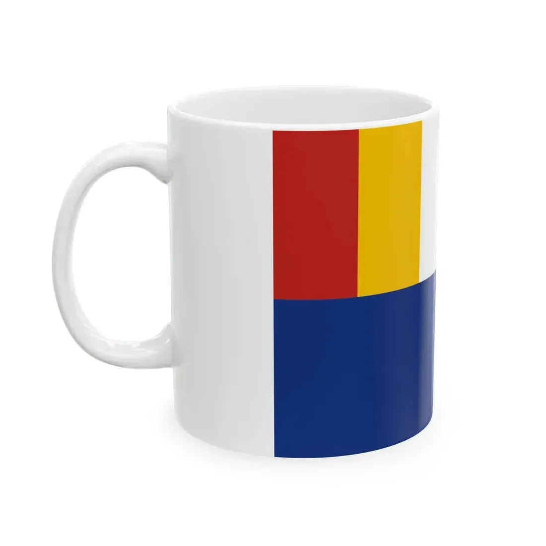 Flag of Mongol Military Government 1936-1937 (China) White Coffee Mug - Go Mug Yourself