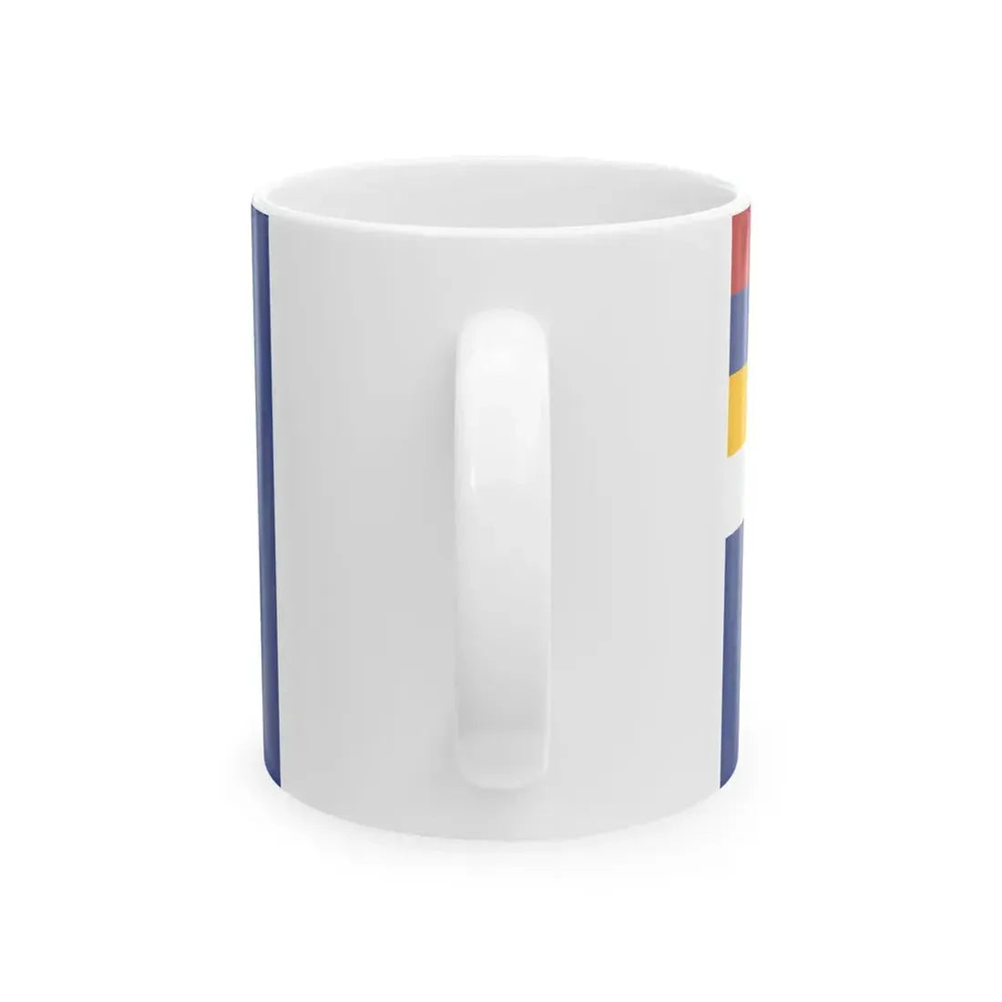 Flag of Mongol United Autonomous Government 1937-1939 (China) White Coffee Mug - Go Mug Yourself