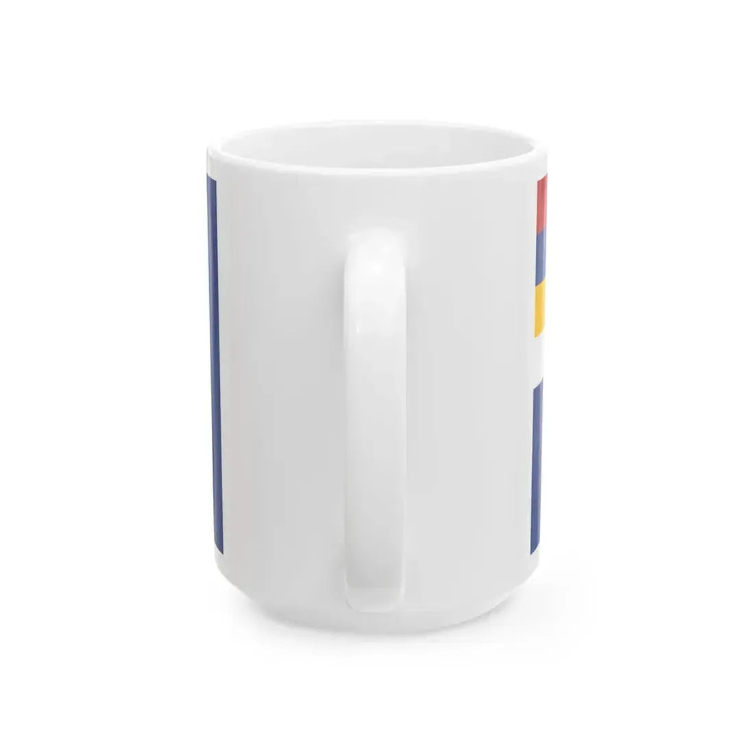 Flag of Mongol United Autonomous Government 1937-1939 (China) White Coffee Mug - Go Mug Yourself