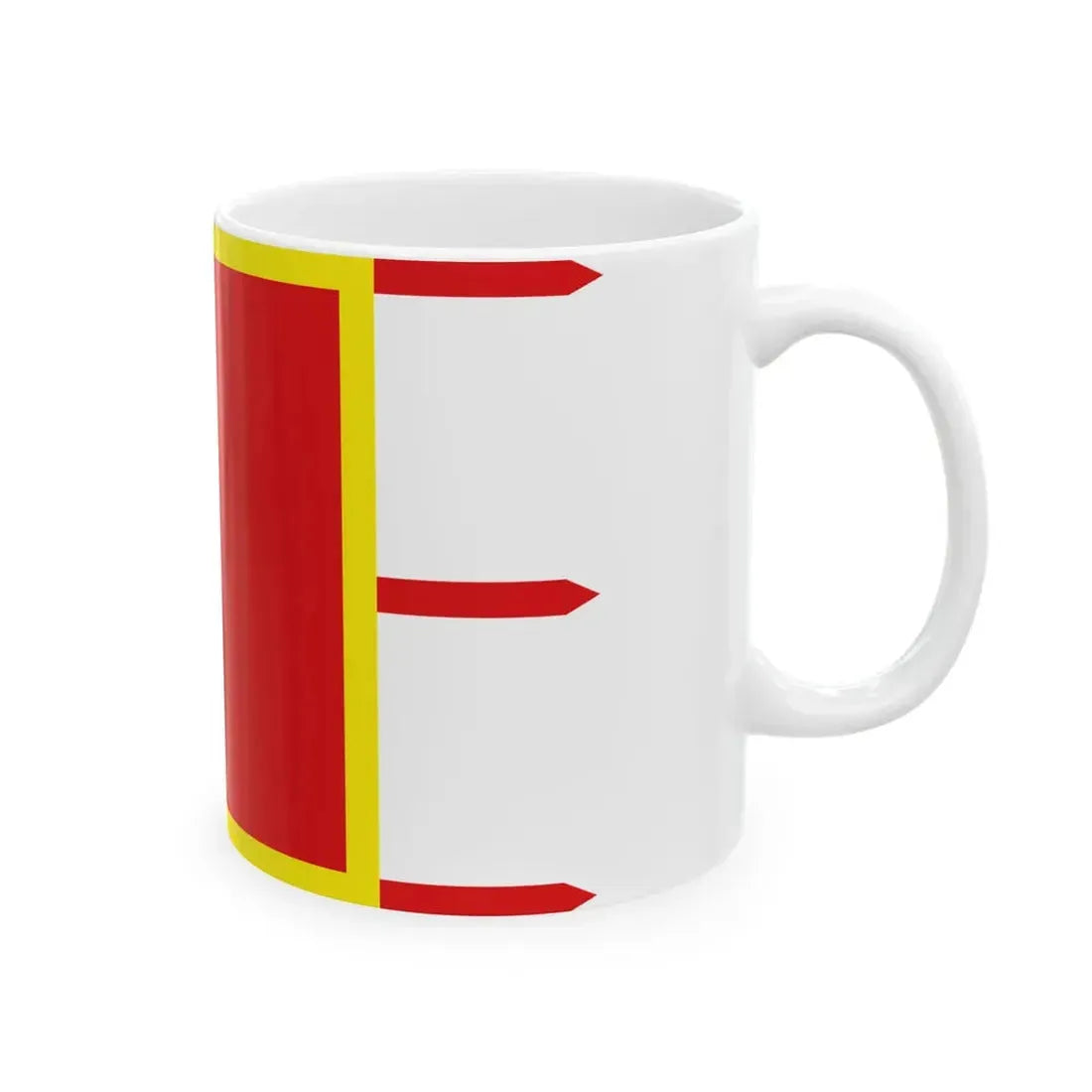 Flag of Mongolia 1911-1921 (Mongolia) White Coffee Mug - Go Mug Yourself