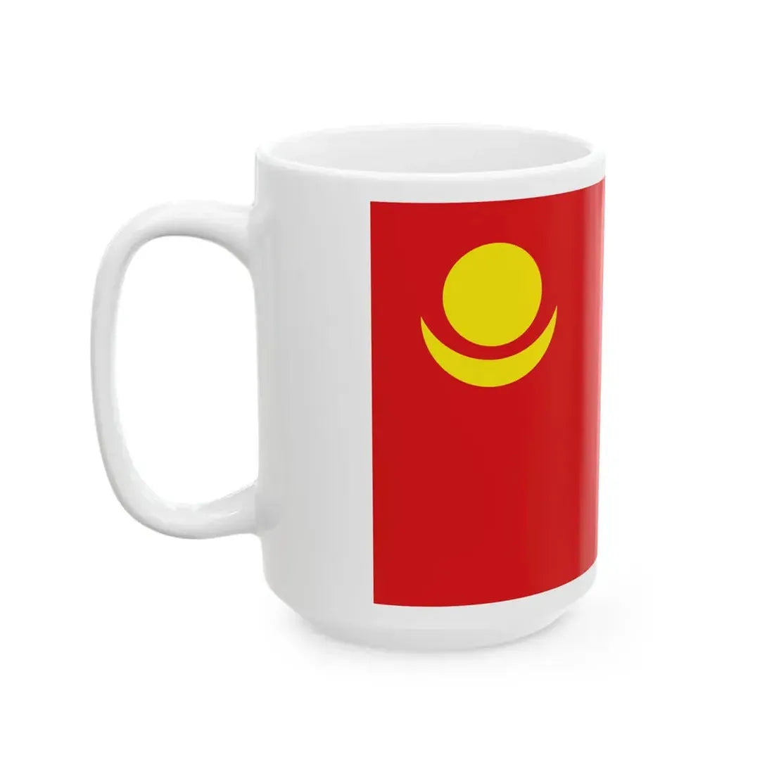 Flag of Mongolia 1921-1924 (Mongolia) White Coffee Mug - Go Mug Yourself