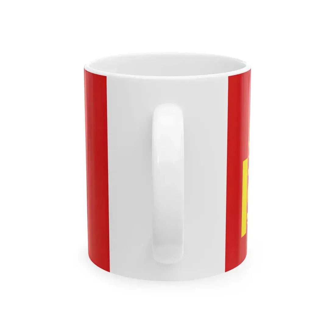 Flag of Mongolia 1992-2011 (Mongolia) White Coffee Mug - Go Mug Yourself
