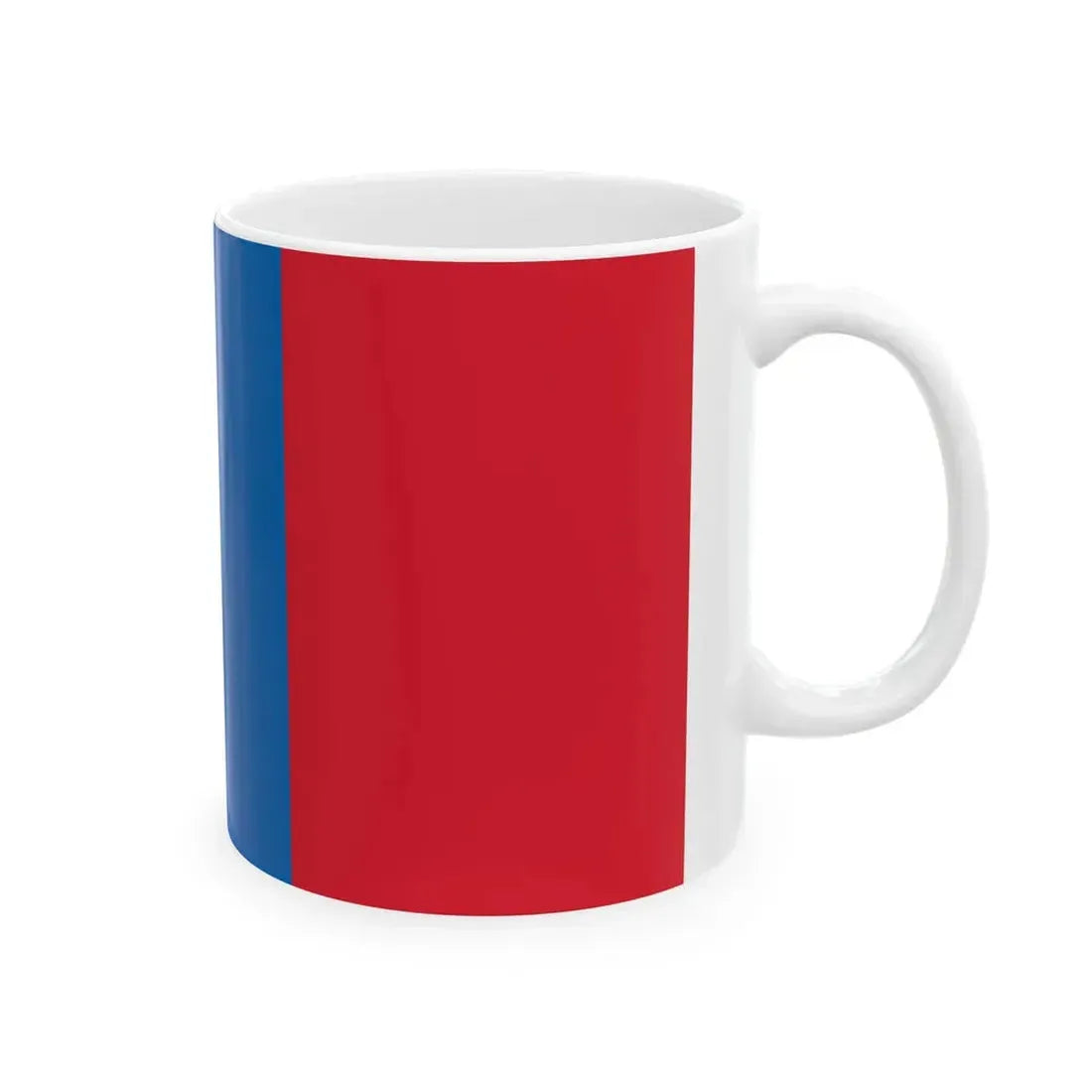 Flag of Mongolia (Mongolia) White Coffee Mug - Go Mug Yourself