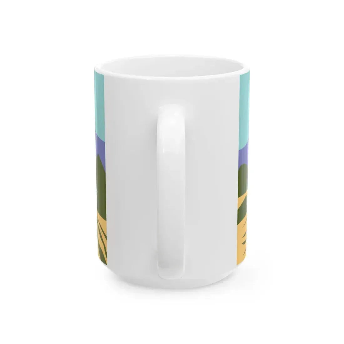Flag of Monkton Vermont (United States) White Coffee Mug - Go Mug Yourself