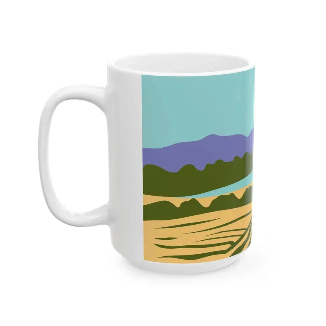 Flag of Monkton Vermont (United States) White Coffee Mug - Go Mug Yourself