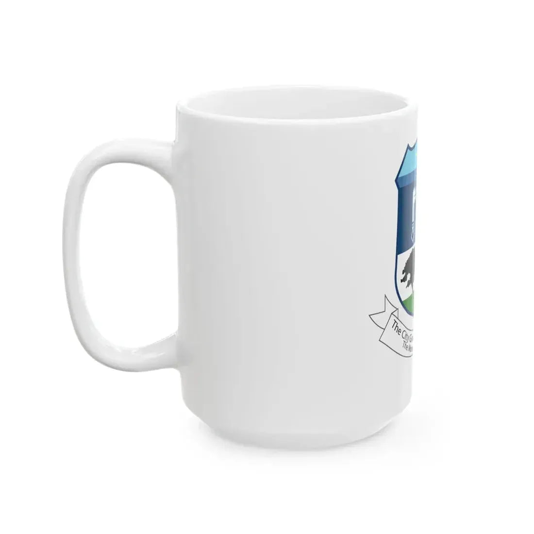 Flag of Monrovia Liberia (Liberia) White Coffee Mug - Go Mug Yourself