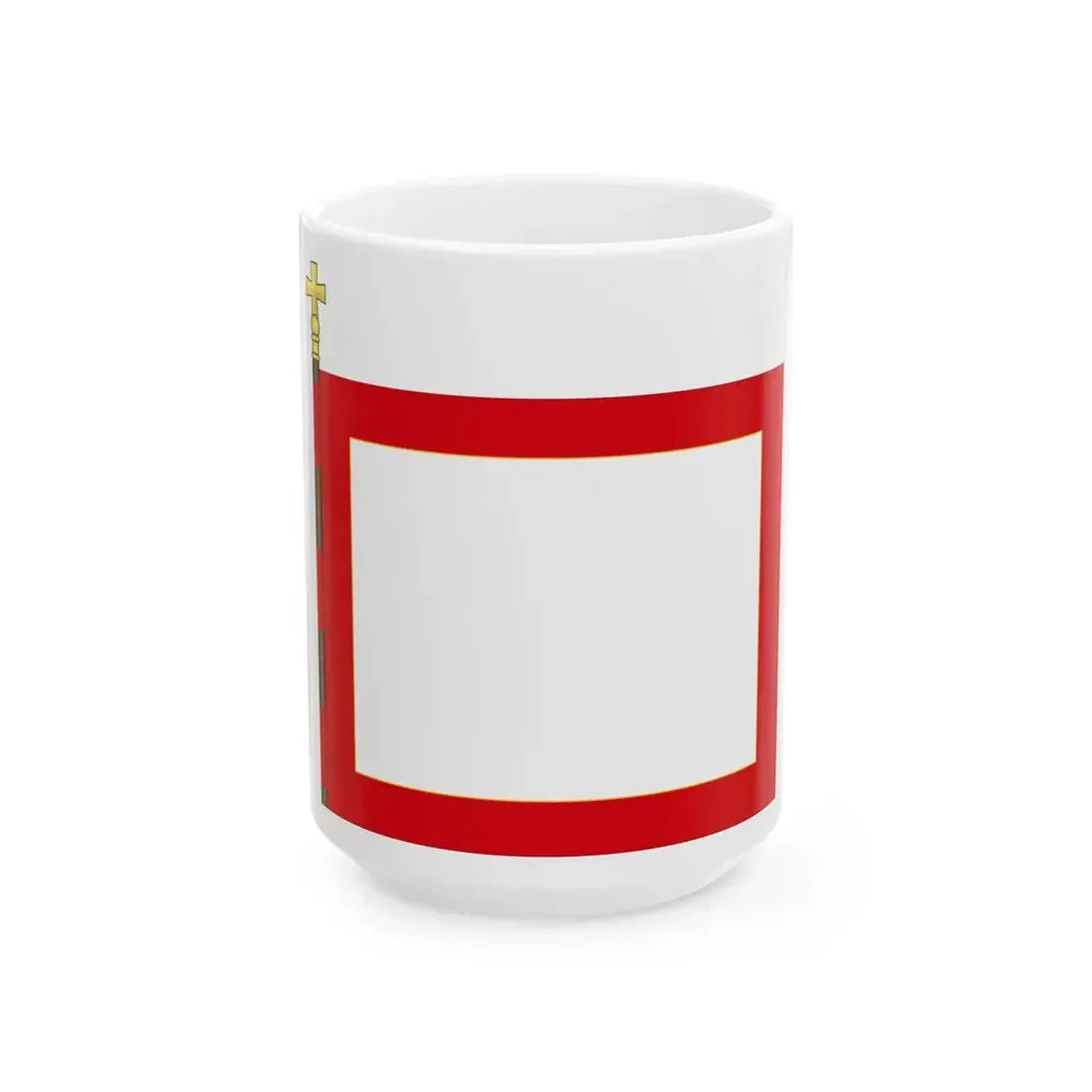 Flag of Montenegro 1767-1773 (Montenegro) White Coffee Mug 15oz - Go Mug Yourself