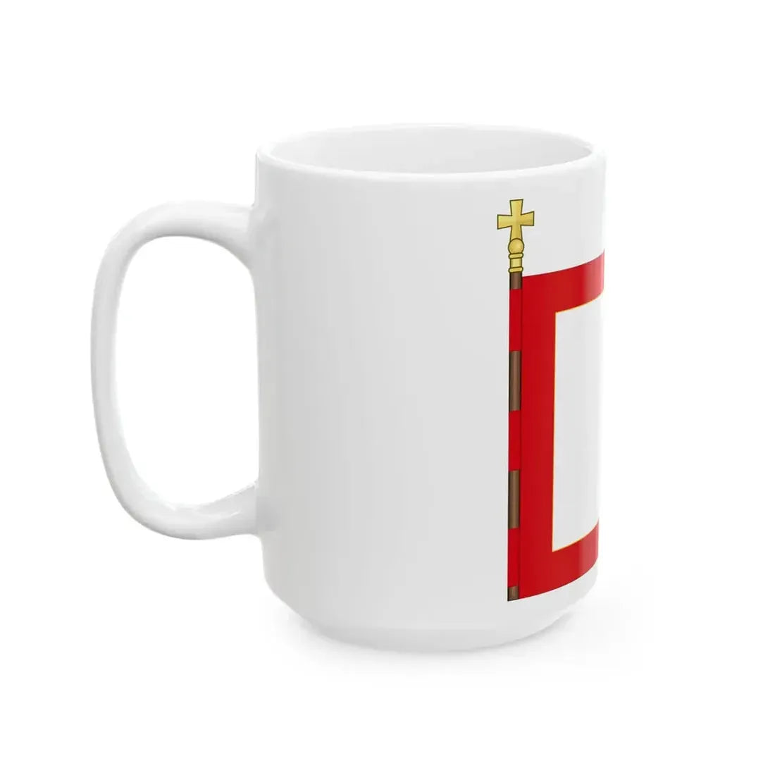 Flag of Montenegro 1767-1773 (Montenegro) White Coffee Mug - Go Mug Yourself