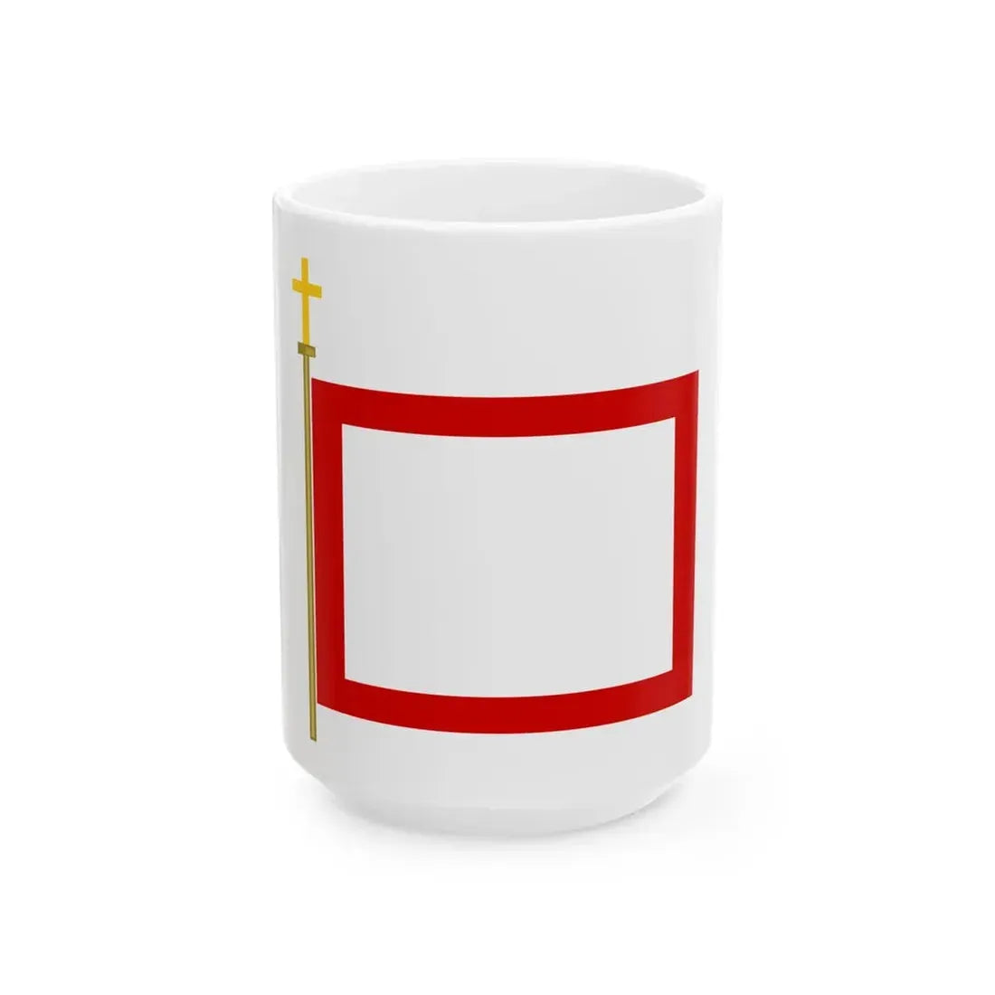 Flag of Montenegro 1768 (Montenegro) White Coffee Mug 15oz - Go Mug Yourself