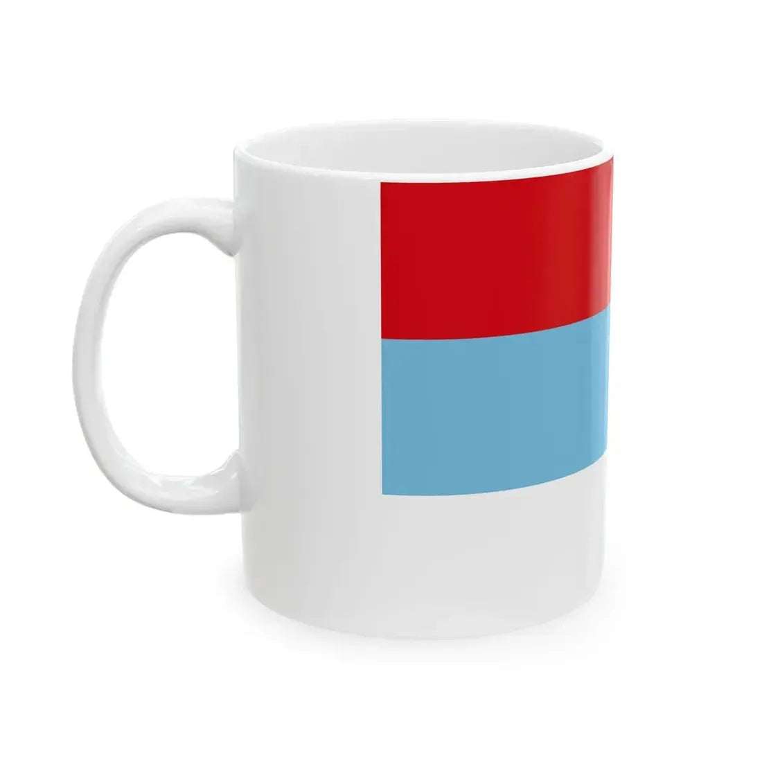 Flag of Montenegro 1993-2004 3-2 (Montenegro) White Coffee Mug - Go Mug Yourself