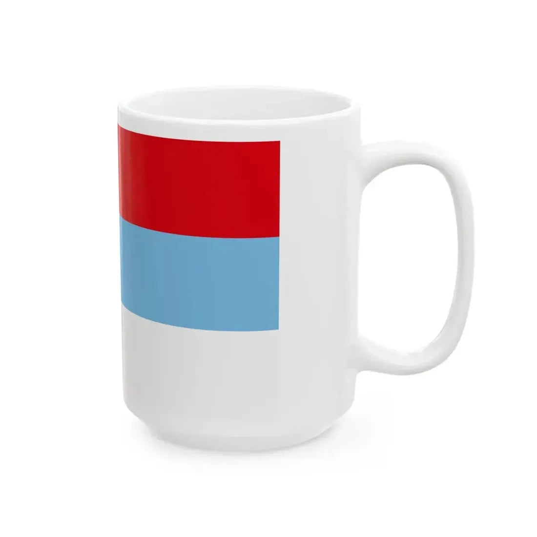 Flag of Montenegro 1993-2004 3-5 (Montenegro) White Coffee Mug - Go Mug Yourself