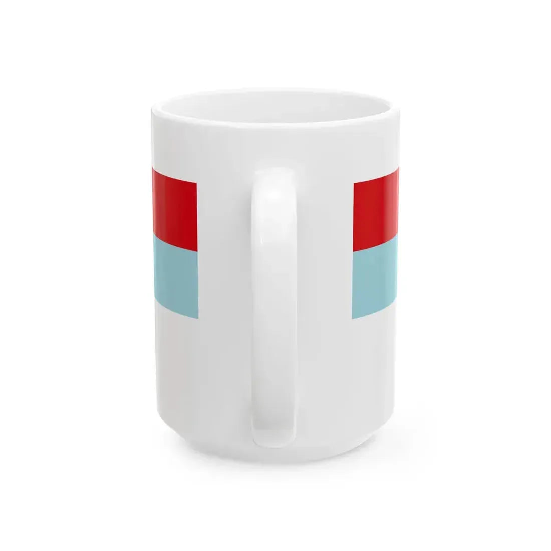 Flag of Montenegro 1993-2004 lighter blue color (Montenegro) White Coffee Mug - Go Mug Yourself