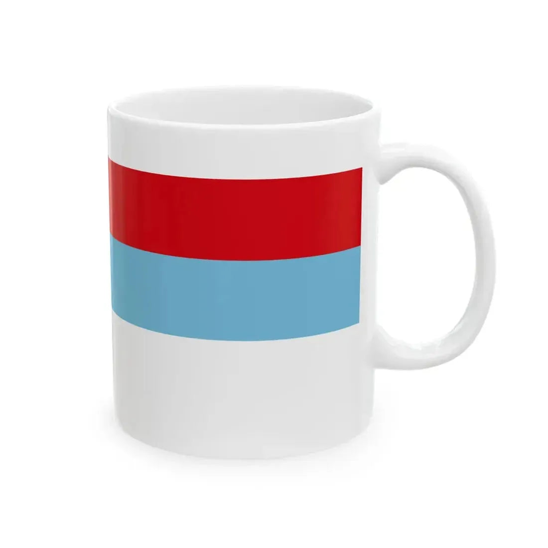 Flag of Montenegro 1993-2004 (Montenegro) White Coffee Mug - Go Mug Yourself
