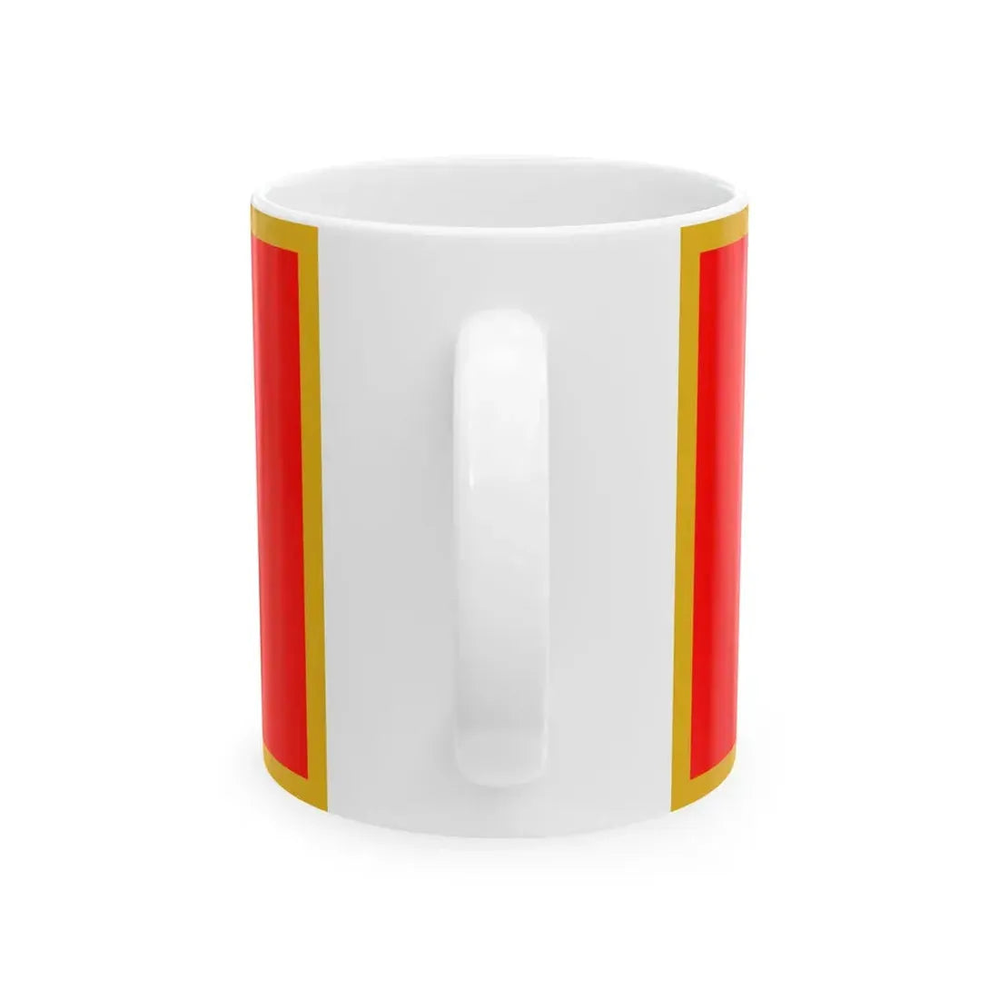 Flag of Montenegro CMYK (Montenegro) White Coffee Mug - Go Mug Yourself