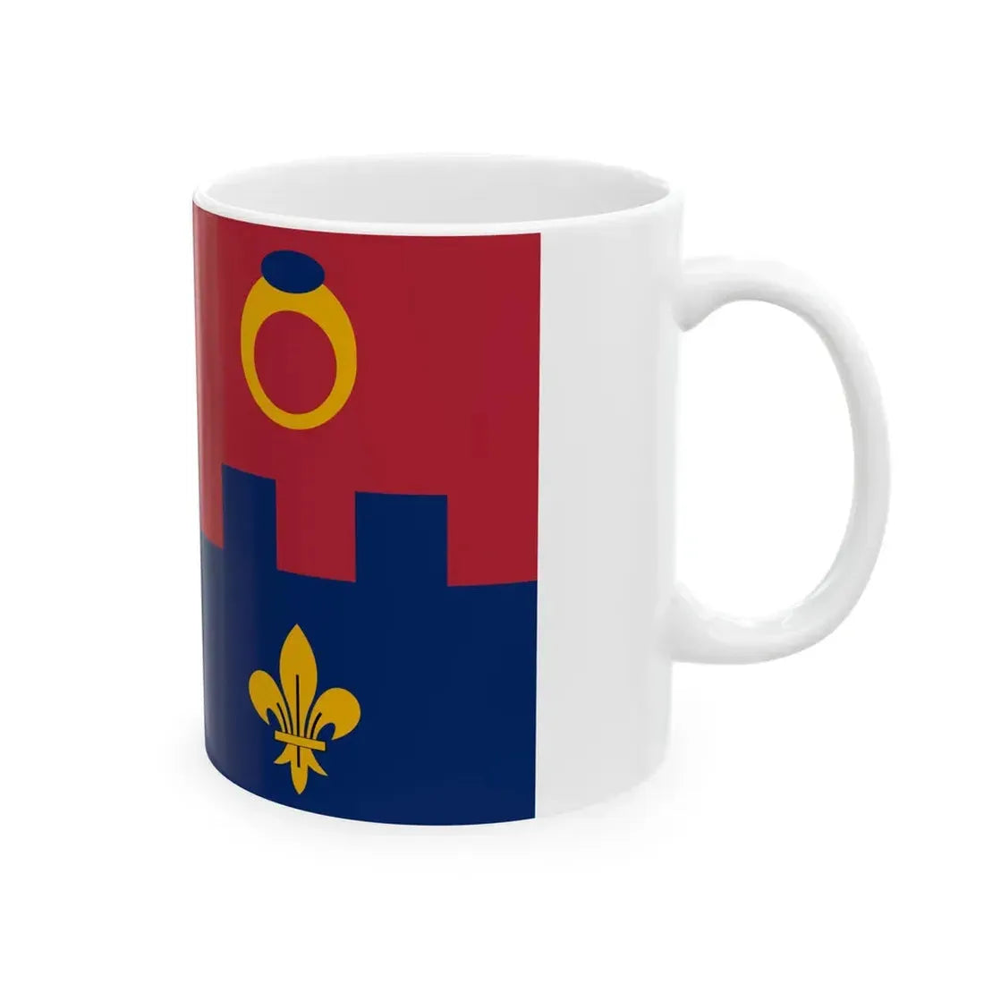 Flag of Montgomery County Maryland Alternate 1 (United States) White Coffee Mug - Go Mug Yourself