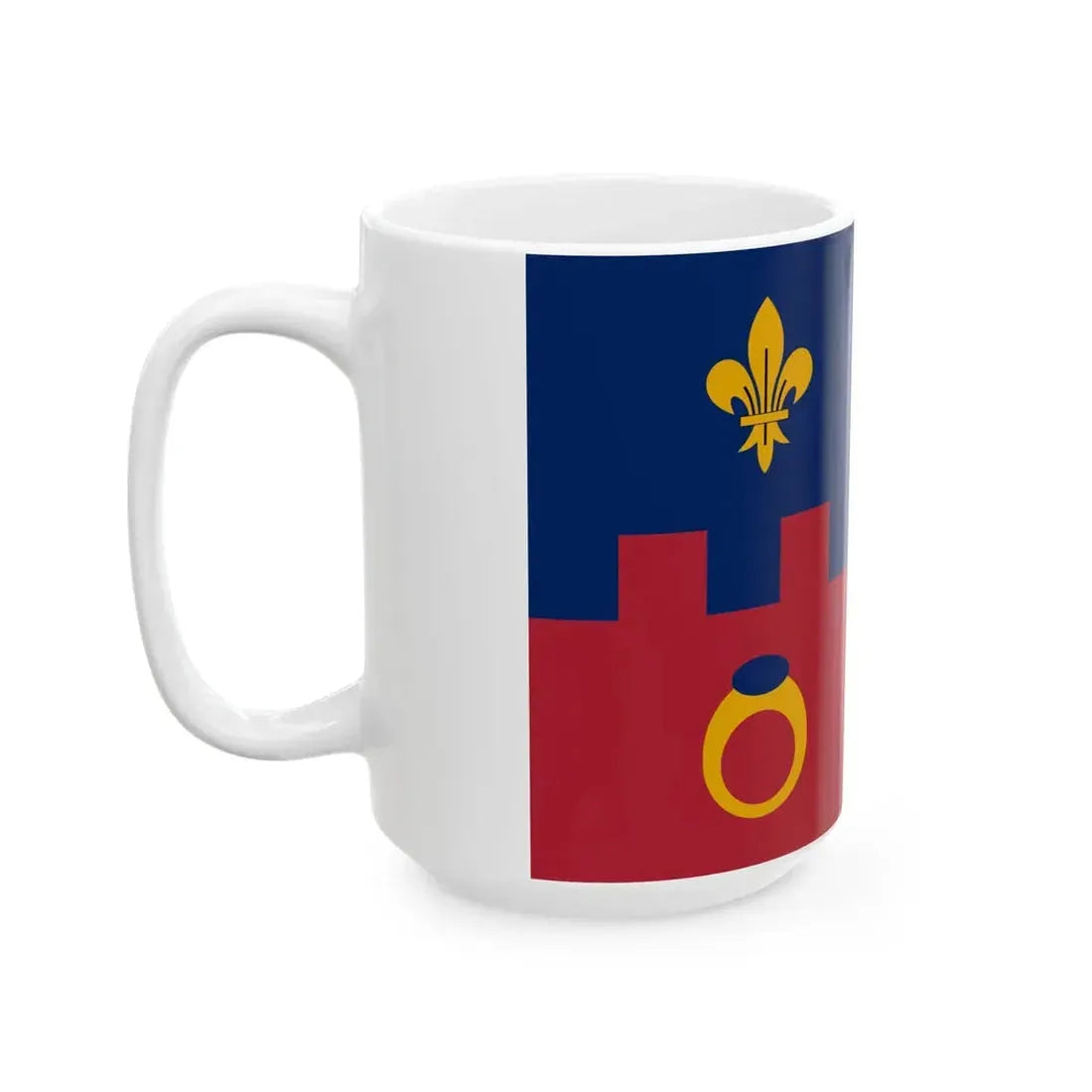 Flag of Montgomery County Maryland Alternate 1 (United States) White Coffee Mug - Go Mug Yourself