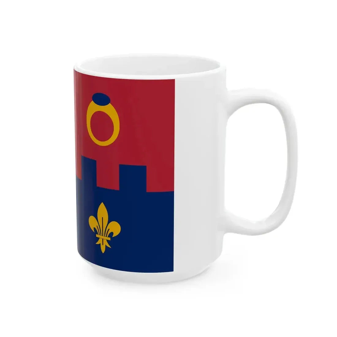 Flag of Montgomery County Maryland Alternate 1 (United States) White Coffee Mug - Go Mug Yourself