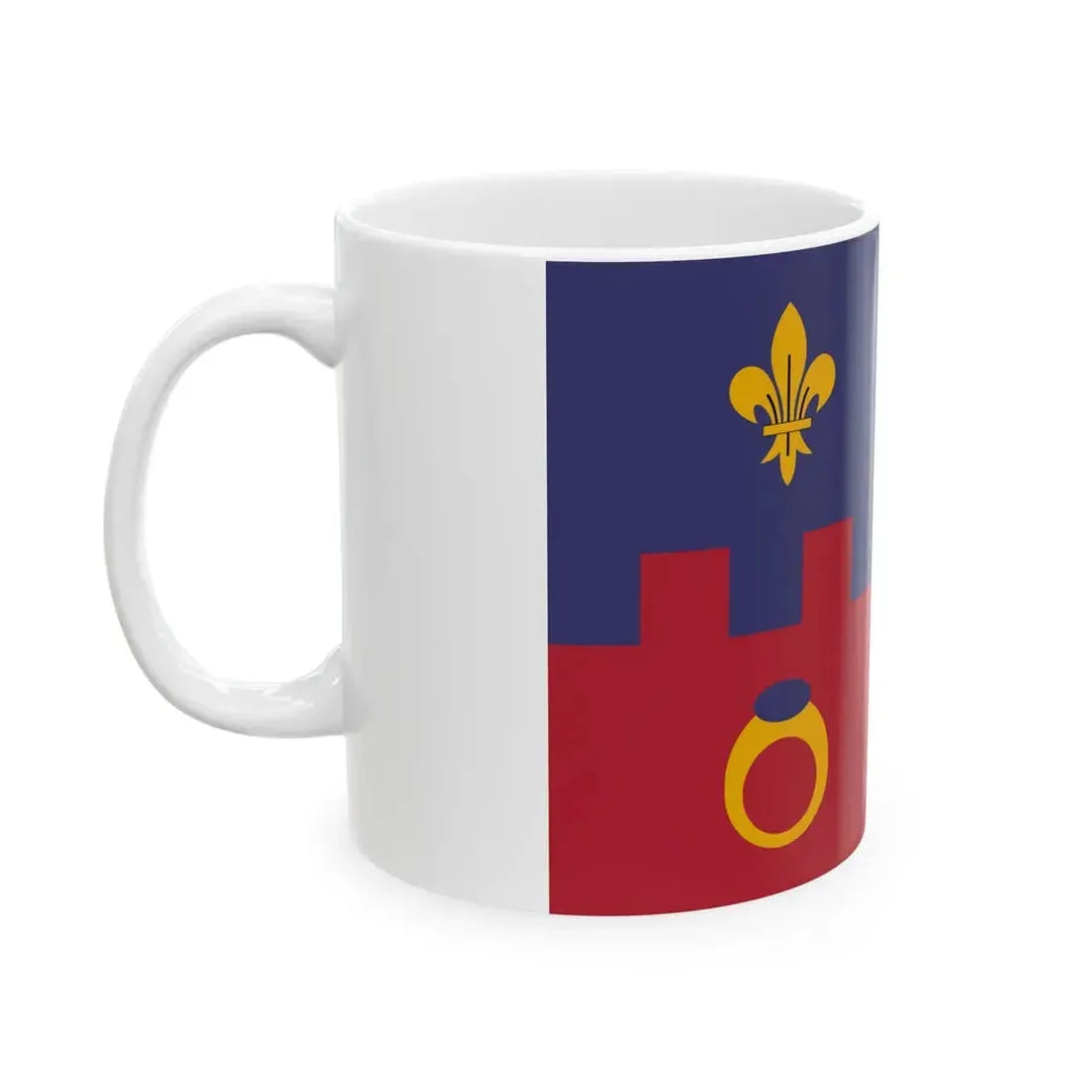 Flag of Montgomery County Maryland Fixed (United States) White Coffee Mug - Go Mug Yourself