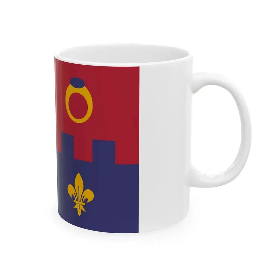 Flag of Montgomery County Maryland Fixed (United States) White Coffee Mug - Go Mug Yourself