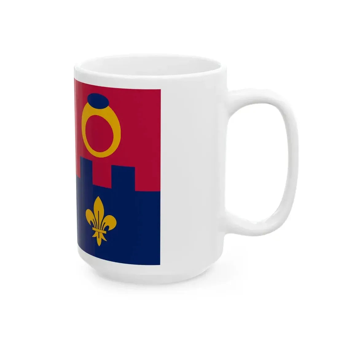 Flag of Montgomery County Maryland Pantone (United States) White Coffee Mug - Go Mug Yourself