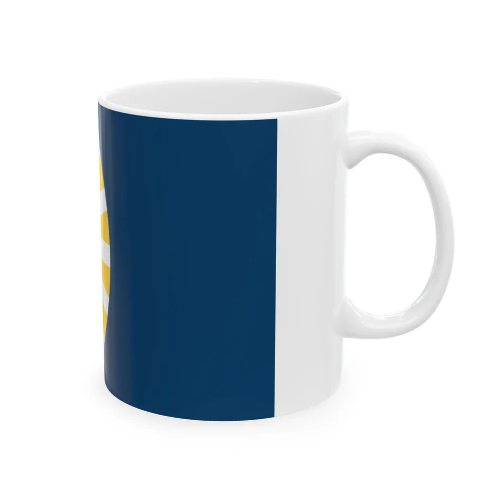 Flag of Montgomery Ohio (United States) White Coffee Mug - Go Mug Yourself