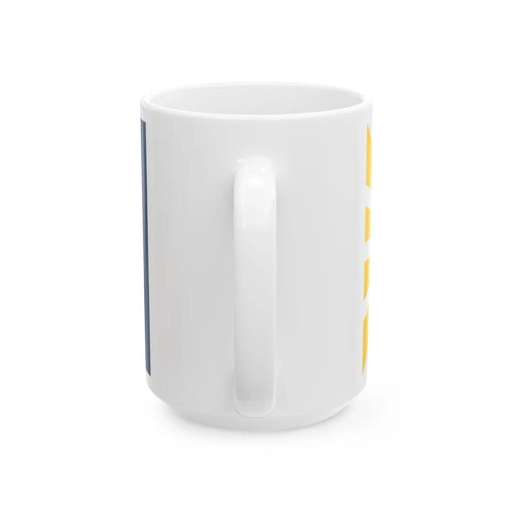 Flag of Montgomery Ohio (United States) White Coffee Mug - Go Mug Yourself