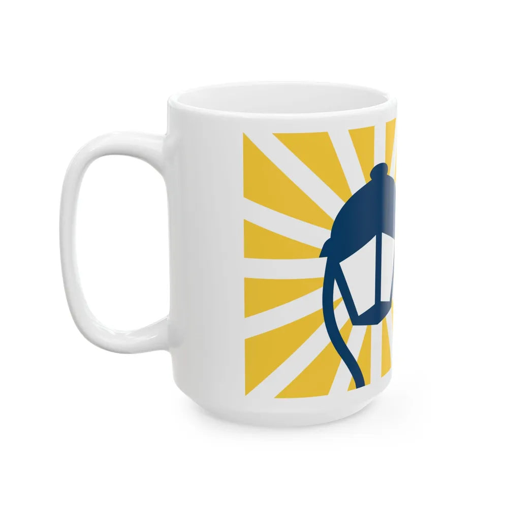 Flag of Montgomery Ohio (United States) White Coffee Mug - Go Mug Yourself