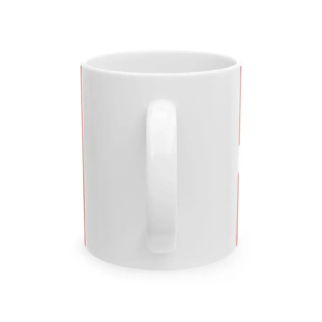 Flag of Montmelian (France) White Coffee Mug - Go Mug Yourself