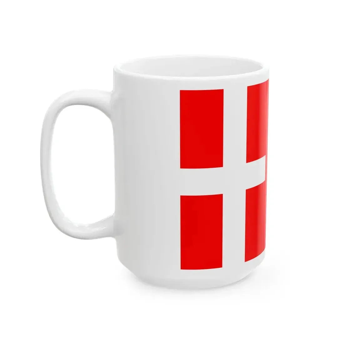 Flag of Montmelian (France) White Coffee Mug - Go Mug Yourself