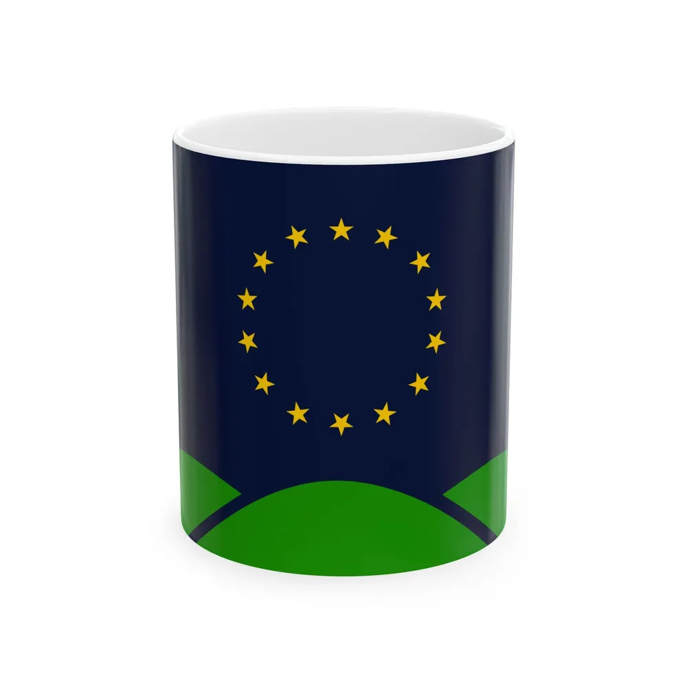 Flag of Montpelier Vermont (United States) White Coffee Mug 11oz - Go Mug Yourself