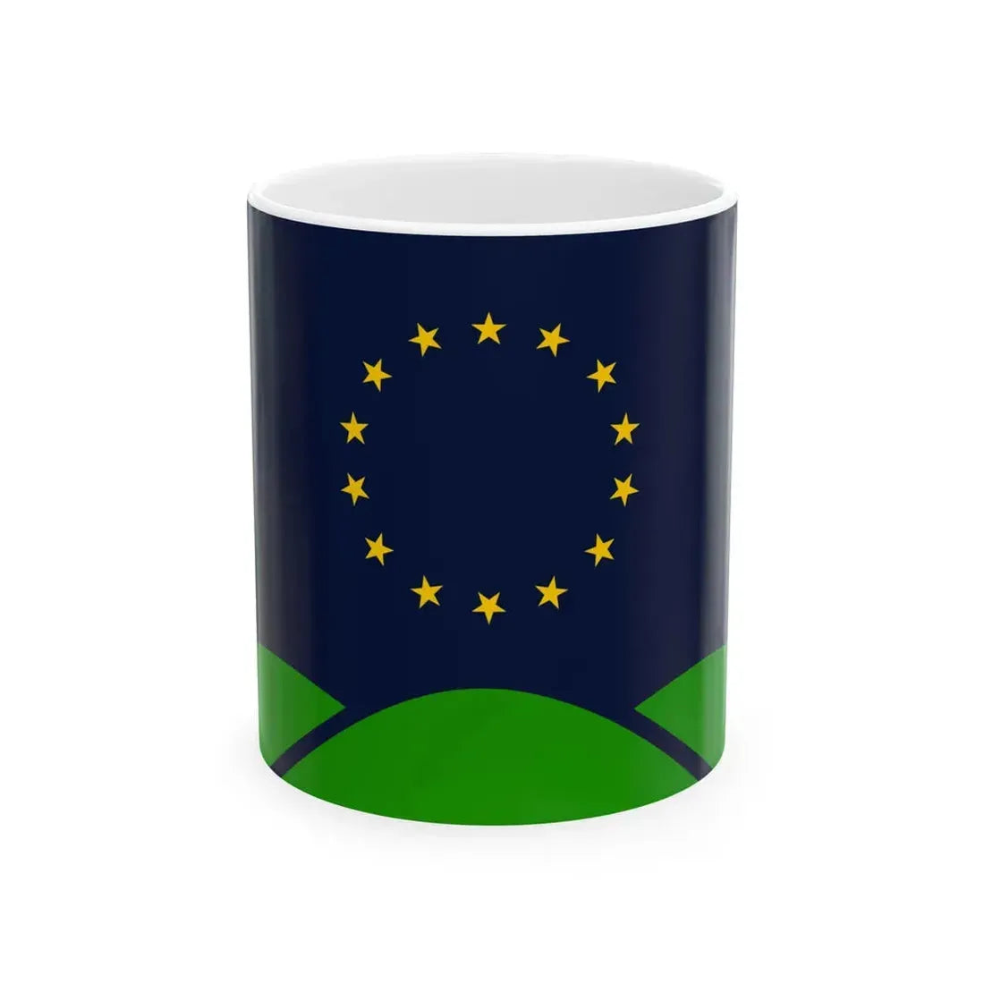 Flag of Montpelier Vermont (United States) White Coffee Mug 11oz - Go Mug Yourself