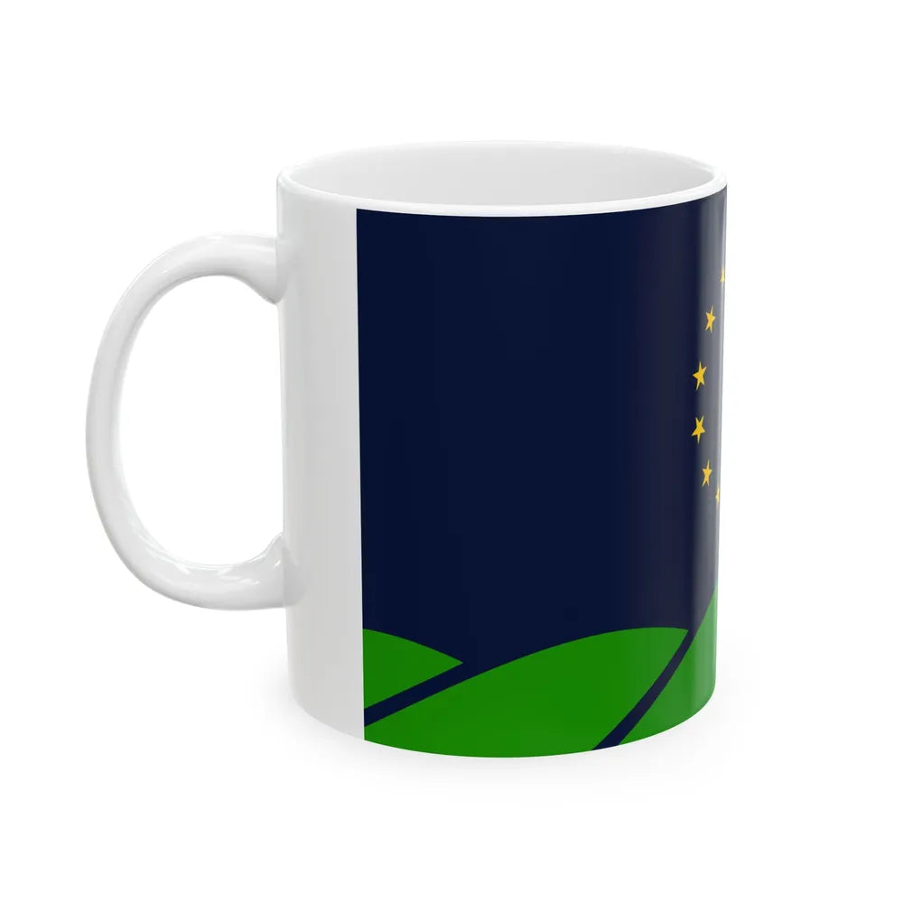 Flag of Montpelier Vermont (United States) White Coffee Mug - Go Mug Yourself