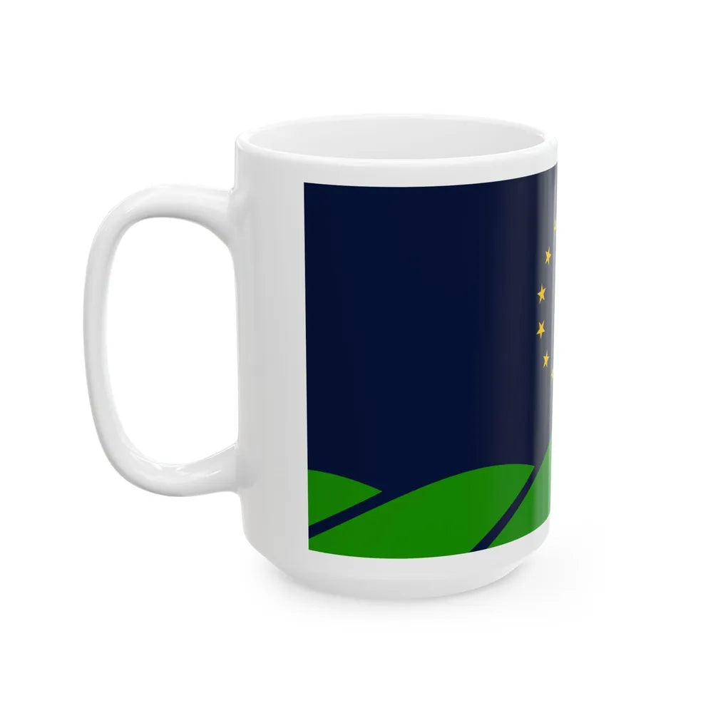 Flag of Montpelier Vermont (United States) White Coffee Mug - Go Mug Yourself