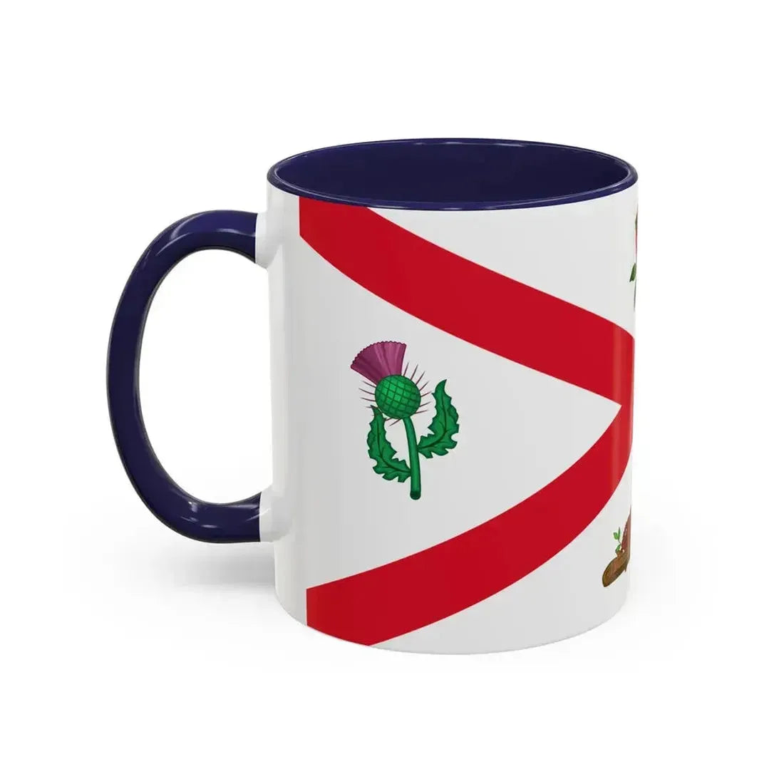 Flag of Montreal 1935 to 1939 Canada - Accent Coffee Mug - Go Mug Yourself