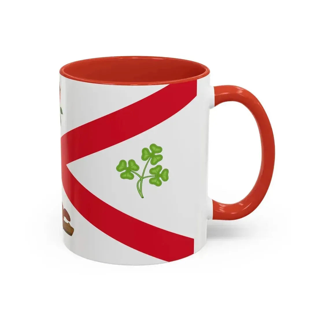Flag of Montreal 1935 to 1939 Canada - Accent Coffee Mug - Go Mug Yourself